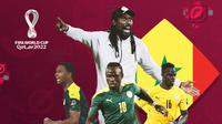 Piala Dunia - Ilustrasi Timnas Senegal (Bola.com/Adreanus Titus)