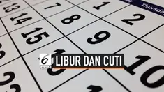 Kementerian Koordinator Bidang Pembangunan Manusia dan Kebudayaan Puan Maharani mengumumkan jadwal libur dan cuti di 2020. Tahun depan, dipastikan akan  ada 16 hari libur nasional dan 4 hari cuti bersama.
