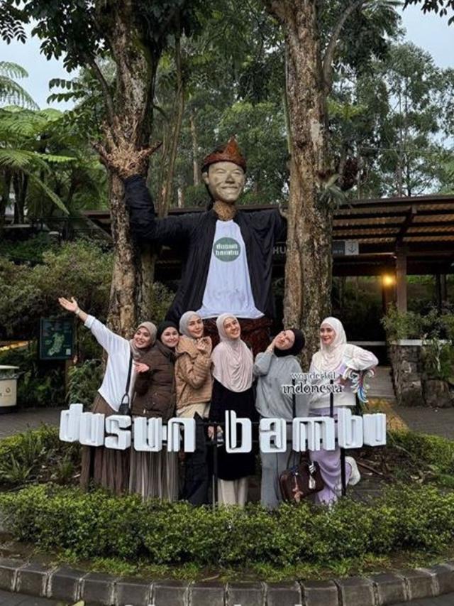 8 Potret Geng Artis Irish Bella Piknik di Bandung, Romantis Bareng Pasangan