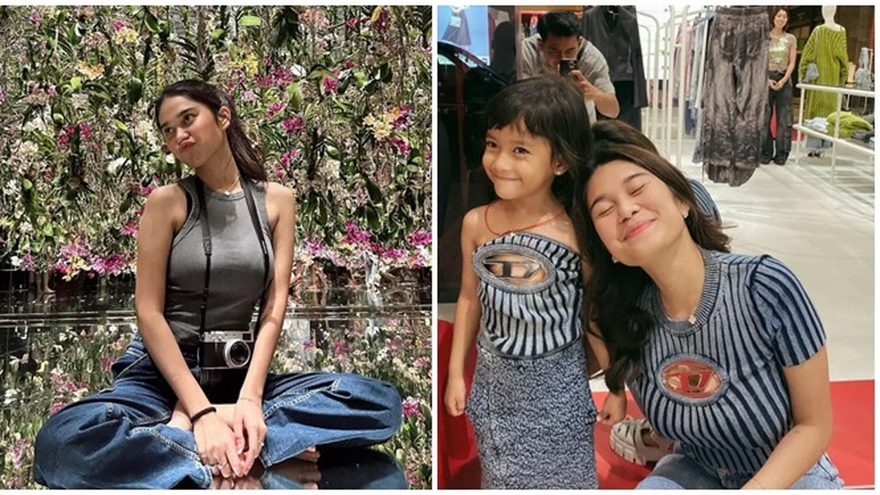 6 Foto Azizah Salsha Ini Hasil Jepretan Pratama Arhan, Romantis Bak Masih Pacaran