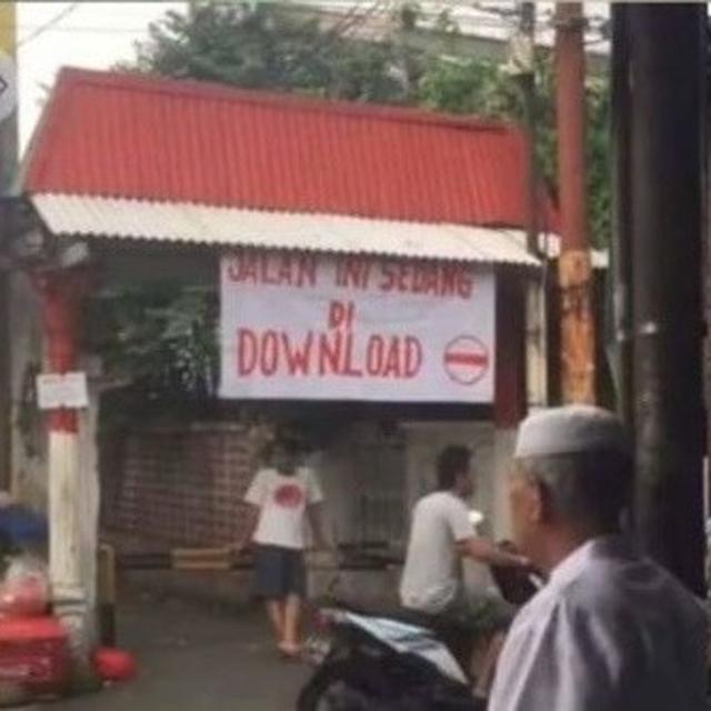 7 Tulisan Nyeleneh Di Portal Lockdown Dampak Virus Corona Ini Bikin Mikir Keras Hot Liputan6 Com