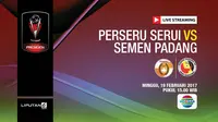 Perseru Serui vs Semen Padang (Liputan6.com/Abdillah)