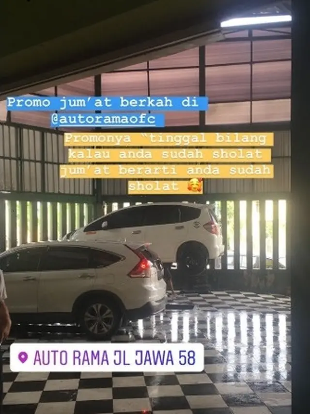 Promo Kocak ala Tukang Cuci Mobil Ini Bikir Mikir Keras