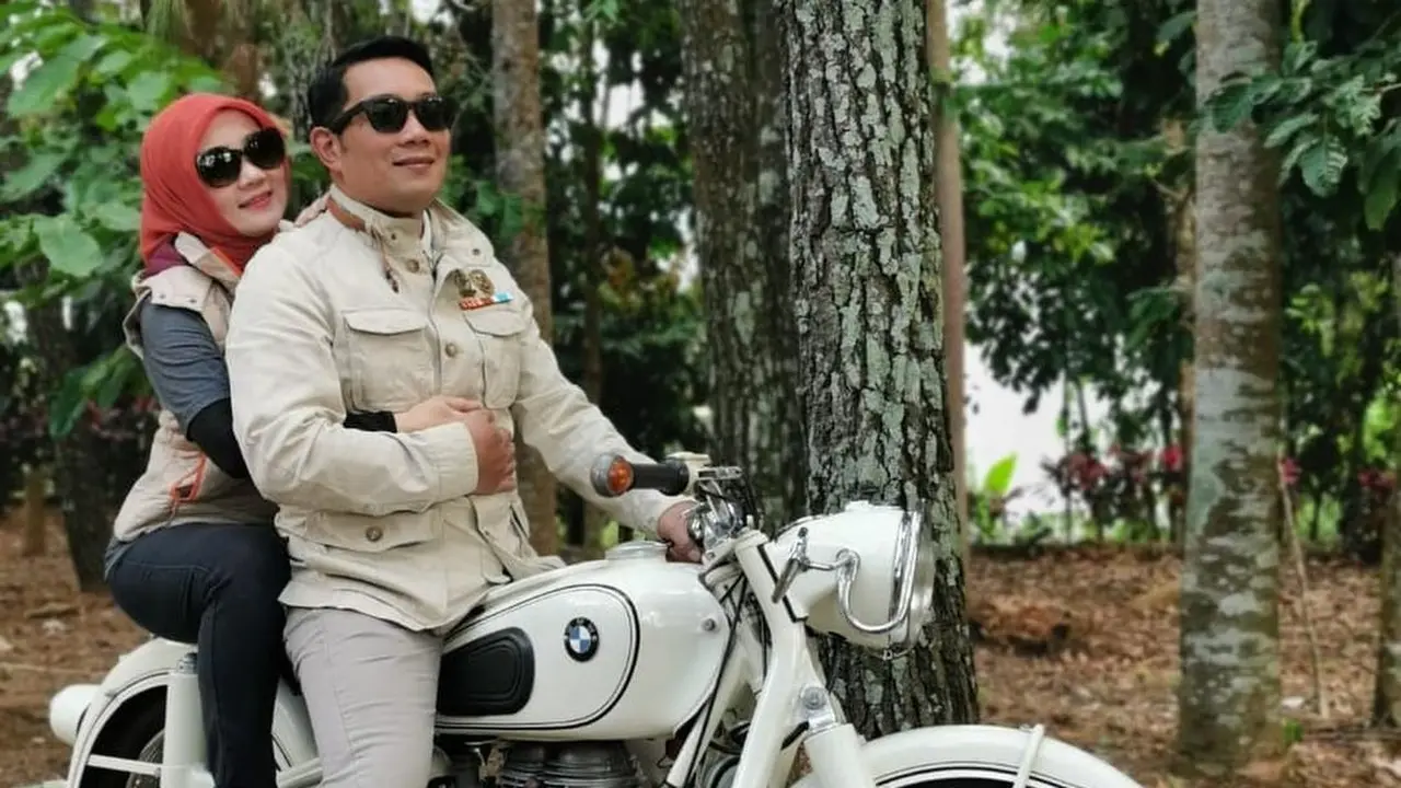 Ridwan Kamil dan istri,  Atalia Praratya. (Instagram/ ataliapr)