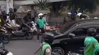Viral Mobil Lawan Arah Diamuk Massa di Gunung Sahari Jakpus, Begini Kronologinya