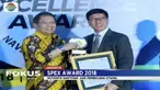 PT SCM raih penghargaan The Best in Multimedia Industry dan The Best in Navigating Digital Shift di SPEX Award 2018.