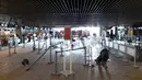 Kondisi teminal kedatangan setelah terjadinya ledakan pada 22 Maret lalu di bandara Zaventem, Brussels, Belgia, Selasa (29/3/2016). Dua ledakan di Zaventem tersebut telah menewaskan 14 orang. (Het Nieuwsblad via REUTERS)