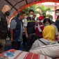 Menteri Kesehatan Budi Gunadi Sadikin meninjau kesiapan rumah sakit-rumah sakit di Cianjur dalam menangani pasien korban gempa. (Foto: dok. Kemenkes)
