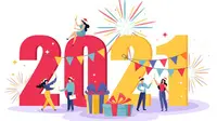Banner Infografis Jangan Ada Kerumunan Saat Perayaan Tahun Baru 2021. (Liputan6.com/Trieyasni)