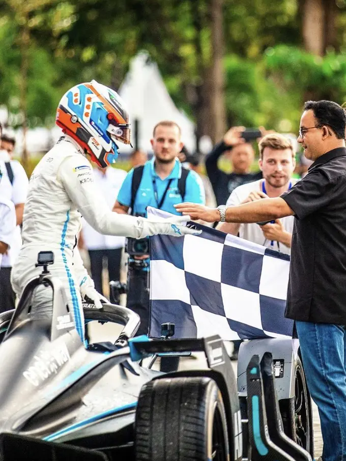 Gubernur DKI Jakarta Anies Baswedan Ungkap Tak Pakai Pawang Hujan saat Formula E di Ancol