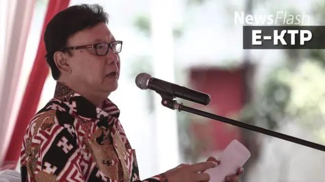 NEWS FLASH: Blanko E-KTP Gagal Lelang, Mendagri Minta Maaf