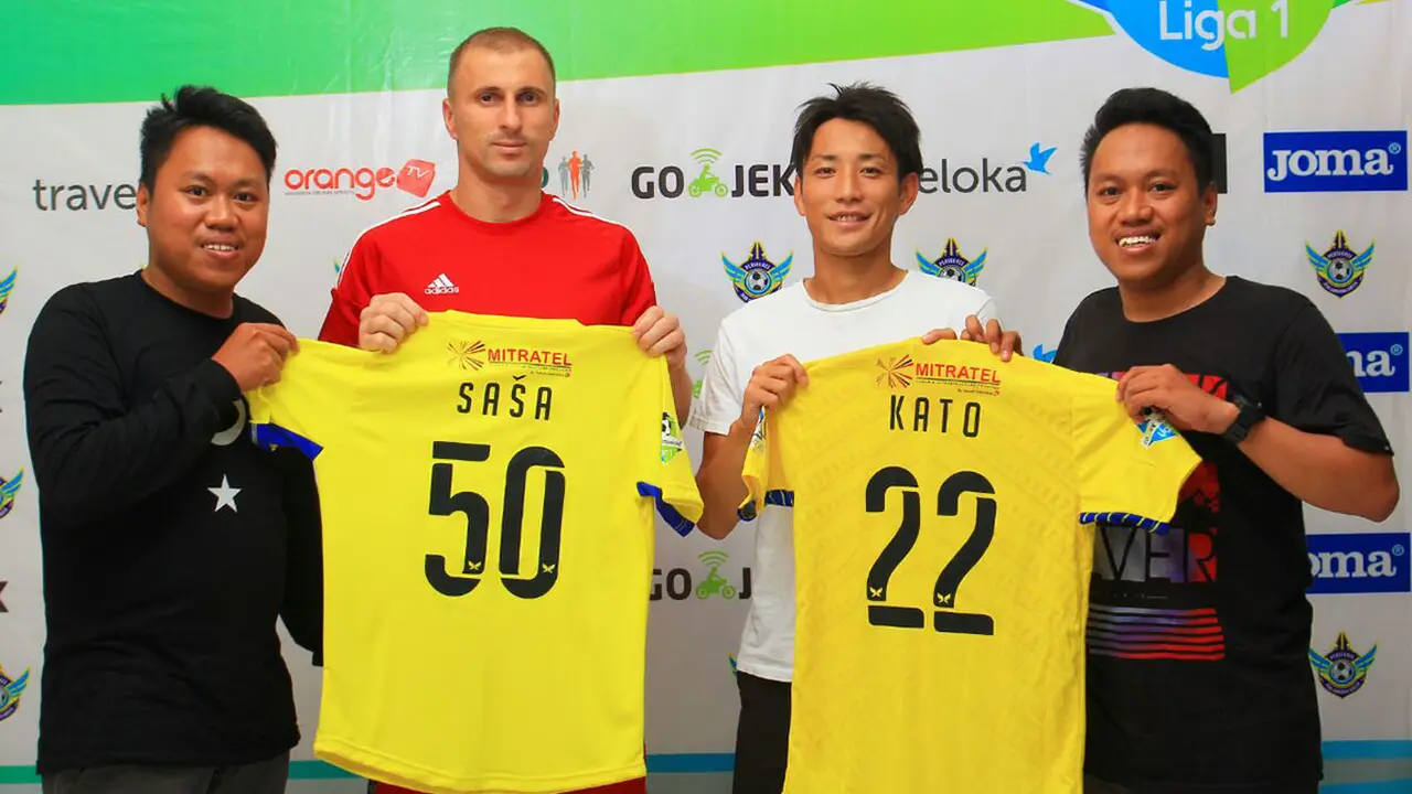 Sasa Secevic dan Yusuke Kato