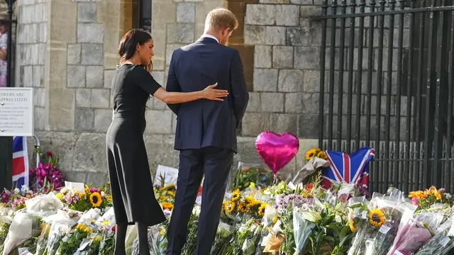 Pangeran Harry - Meghan Markle (Foto: AP Photo/Martin Meissner)