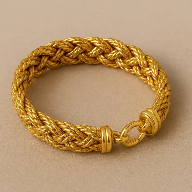 Model Gelang Emas 18 Karat 8 Gram (Image by ChatGPT)