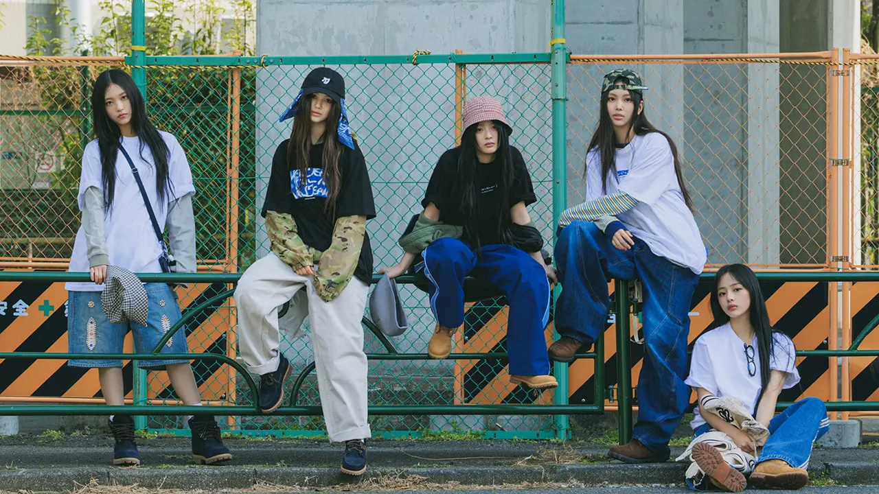 NewJeans bergaya street fashion untuk debut Jepang pada single terbaru Supernatural yang rilis 21 Juni 2024