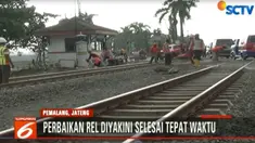 Kepala Stasiun Pemalang yakin seluruh perbaikan jalur dari Lawangrejo hingga Ulujami itu akan selesai dalam beberapa hari ini.