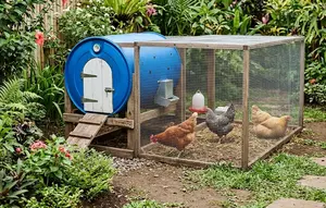 Cara Membuat Kandang Ayam dari Drum Bekas (Sumber: gemini.com)