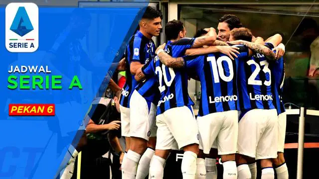 MOTION GRAFIS: Jadwal Liga Italia Pekan 6, AC Milan yang Belum Terkalahkan Bentrok dengan Sampdoria