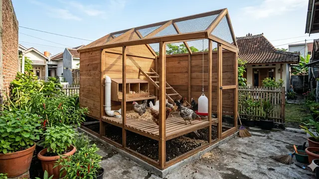 Desain Kandang Ayam Ala Urban Farming