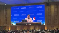 Prabowo Kelakar Menterinya Mulai Botak