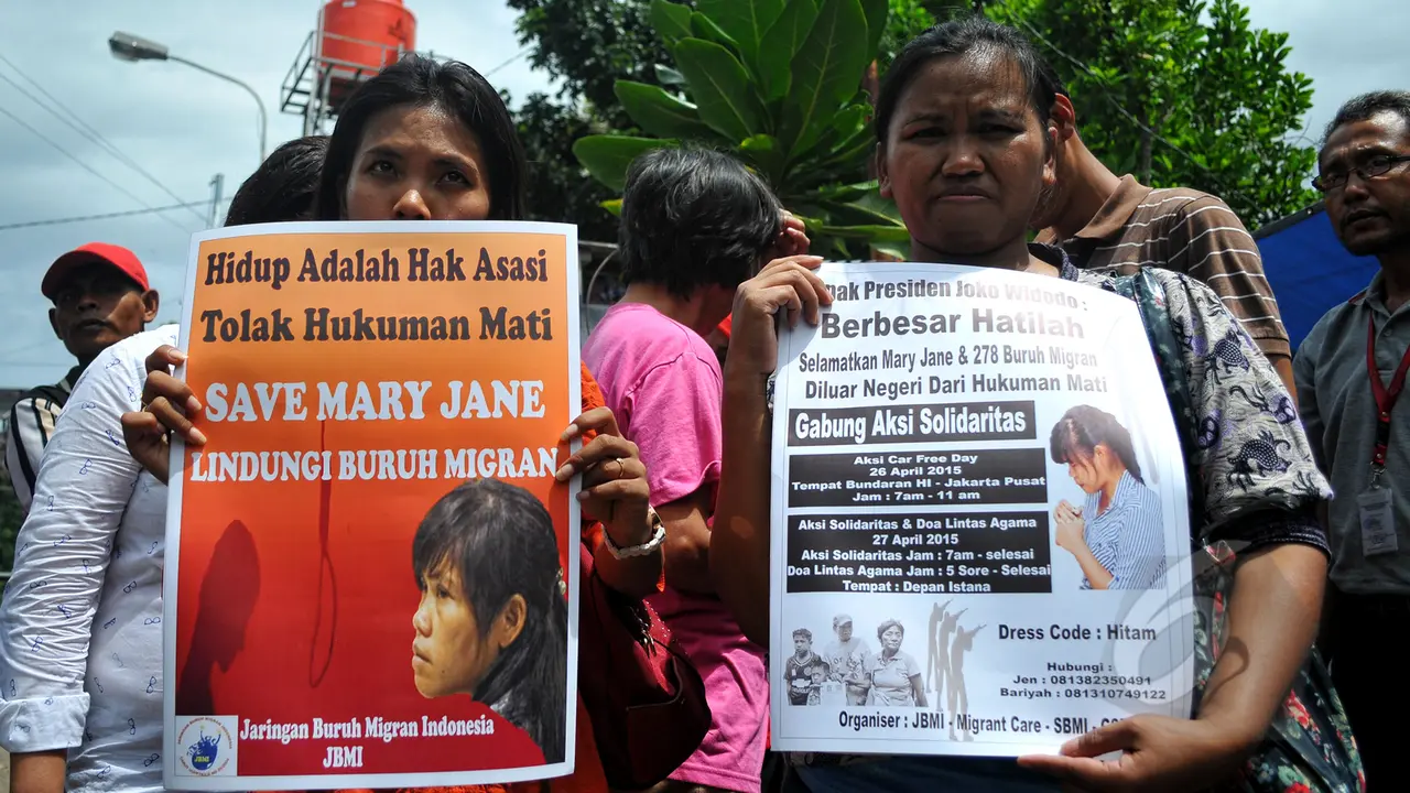 Jelang Eksekusi Mary Jane