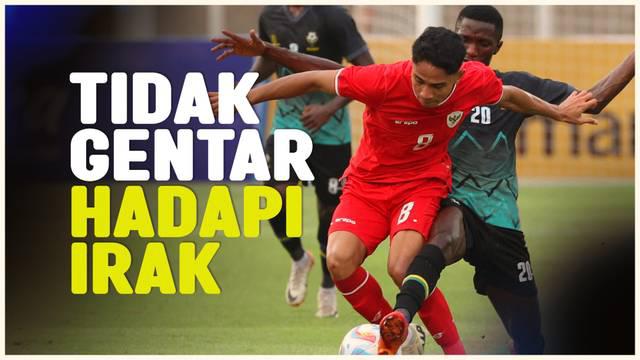 Berita video Marselino Ferdinan menekankan bahwa Timnas Indonesia tidak gentar sedikitpun dan ia bertekad berikan kemenangan untuk Indonesia.