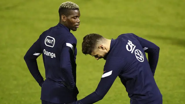 Intip Sesi latihan Jelang Prancis vs Finlandia