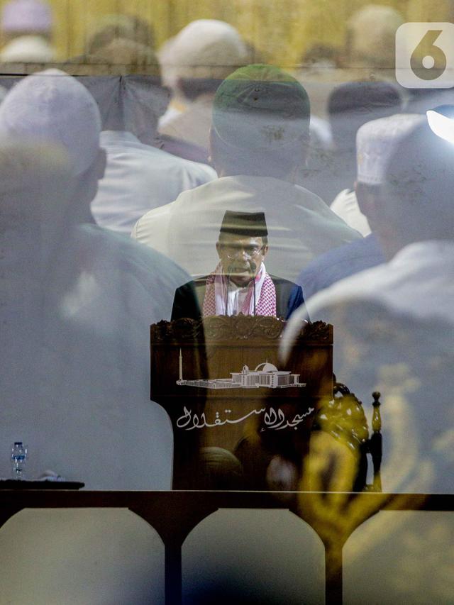 Menteri Agama Fachrul Razi Berikan Ceramah Jumat di Masjid Istiqlal