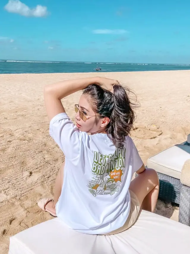 Momen Liburan Momo Geisha di Bali, Naik Private Jet Mewah. (Sumber: Instagram/therealmomogeisha)