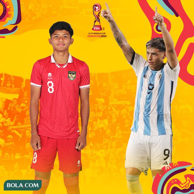 Piala Dunia U-17 - Ilustrasi Arkhan Kaka dan Agustin Ruberto