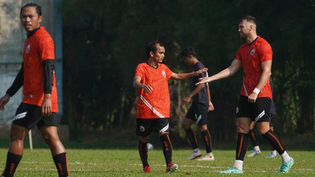 Foto: Persija Jakarta Gelar Pertandingan Internal Jelang Laga Perdana BRI Liga 1