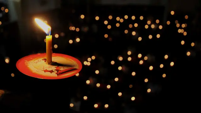 20151224-Ibadah Misa Malam Natal di Gereja Immanuel Berlangsung Khidmat-Jakarta