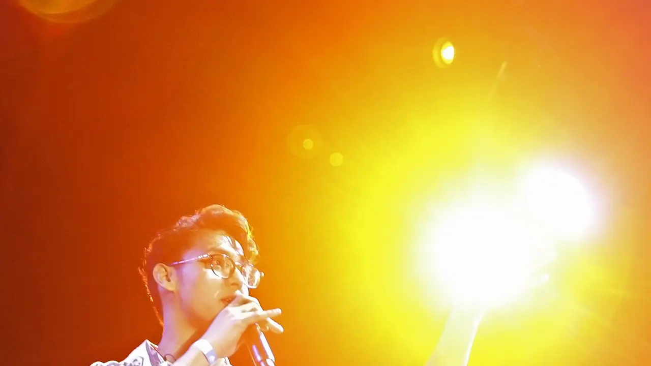 [Fimela] Ardhito Pramono Prambanan Jazz Festival 2019