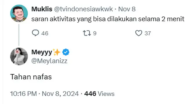 6 Saran Netizen Aktivitas yang Bisa Dilakukan 2 Menit Ini Bikin Tepuk Jidat