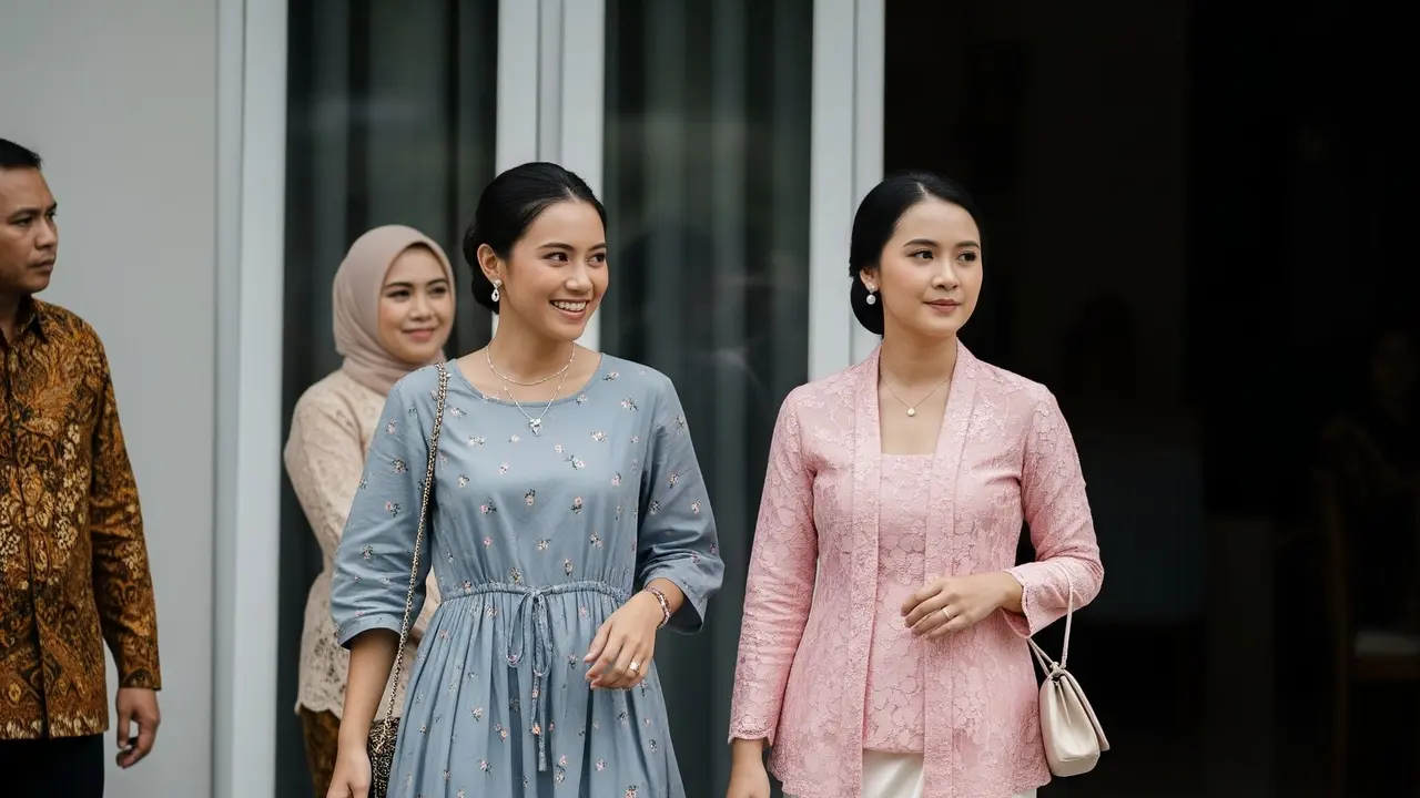 Baju Kondangan di Rumah