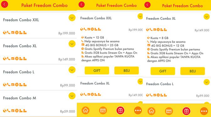 Tarif internet Indosat Ooredoo