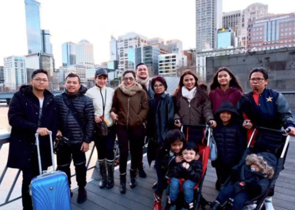 Keluarga Anang Hermansyah-Ashanty berlibur ke Melbourne, Australia. (Instagram/@ashanty_ash)