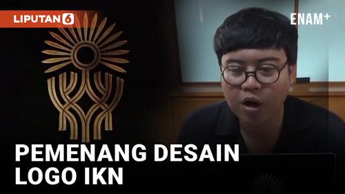 VIDEO: Aulia Akbar Pemenang Logo IKN Rancangan Desainer Muda Asal Kota Bandung