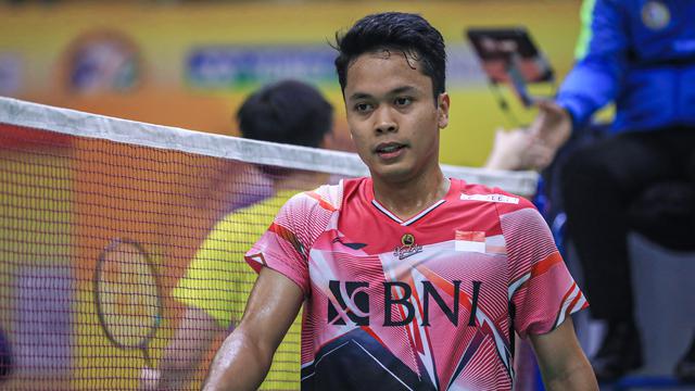 Anthony Sinisuka Ginting - India Open 2023 - Bulu Tangkis - Badminton