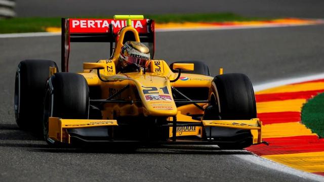 Sean Gelael, F2 Abu Dhabi