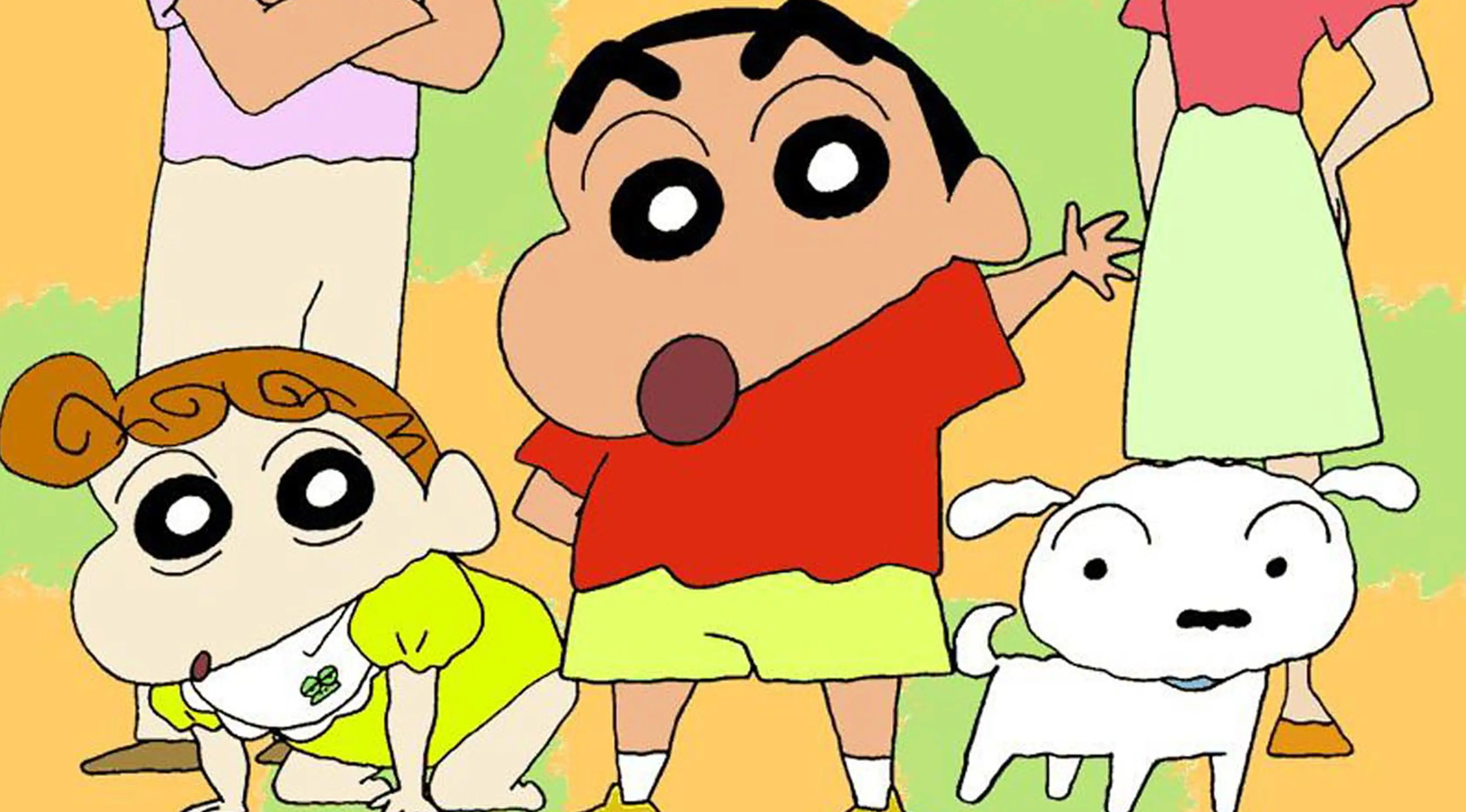 Beberapa adegan di cerita Shin-chan saat masih TK yang memperhatikan wanita berpakaian seksi dengan belahan dada terbuka. Hal itu dinilai tak pantas dijadikan tontonan oleh anak-anak. (wfiles.brothersoft.com)