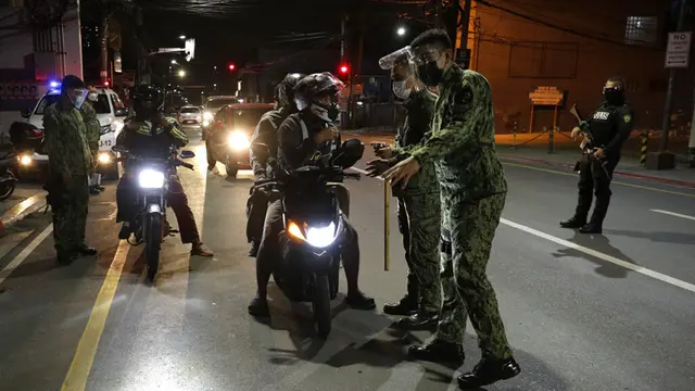FOTO: Filipina Laporkan Lonjakan Kasus COVID-19 Lebih dari Seminggu
