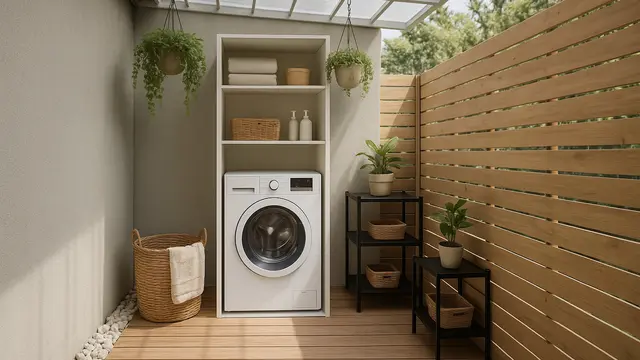 Laundry Room Minimalis tapi Estetik (Foto: ChatGPT)
