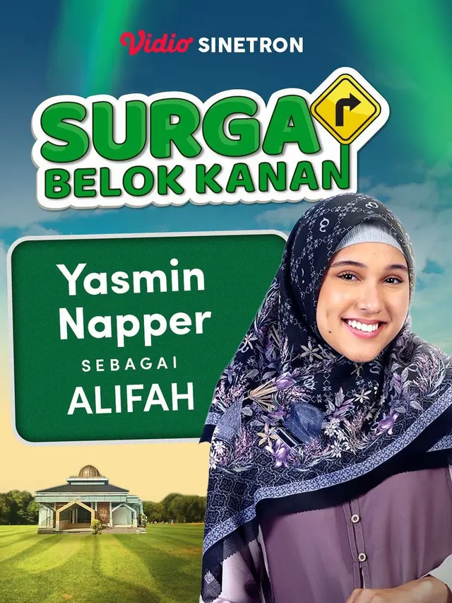 Yasmin Napper dalam Vidio Sinetron Surga Belok Kanan rilis 24 Maret 2023 hanya di Vidio (Foto: dok Vidio)