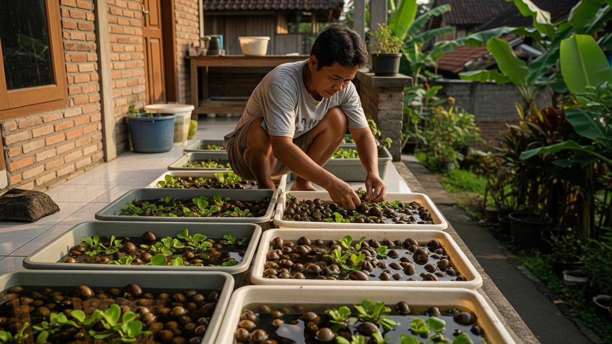 7 Cara Budidaya Keong Sawah yang Jarang Dilirik, Janjikan Keuntungan Menarik