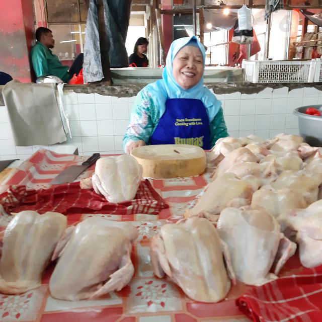 Penjualan Lesu Harga Daging Ayam Tembus Rp 40 Ribu Per Kg