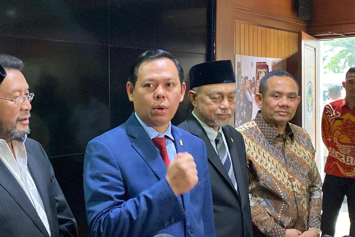 Ketua DPD RI Sultan Bachtiar Najamudin (Muhammad Genantan Saputra/Merdeka.com)