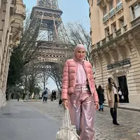 Syahnaz Sadiqah saat Liburan Akhir Tahun. [@syahnazs]