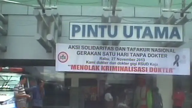 [VIDEO] Poliklinik Tutup, Pasien RSUD Koja Tak Bisa Berobat