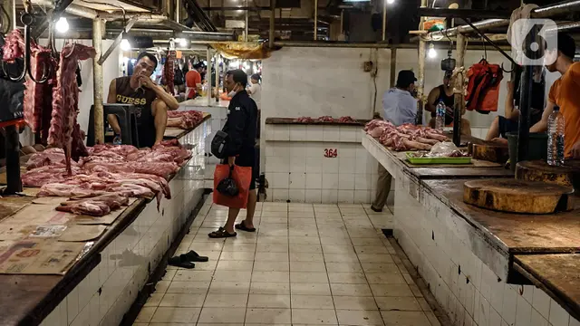 Lapak Pedagang Daging Anjing di Pasar Senen Ditutup
